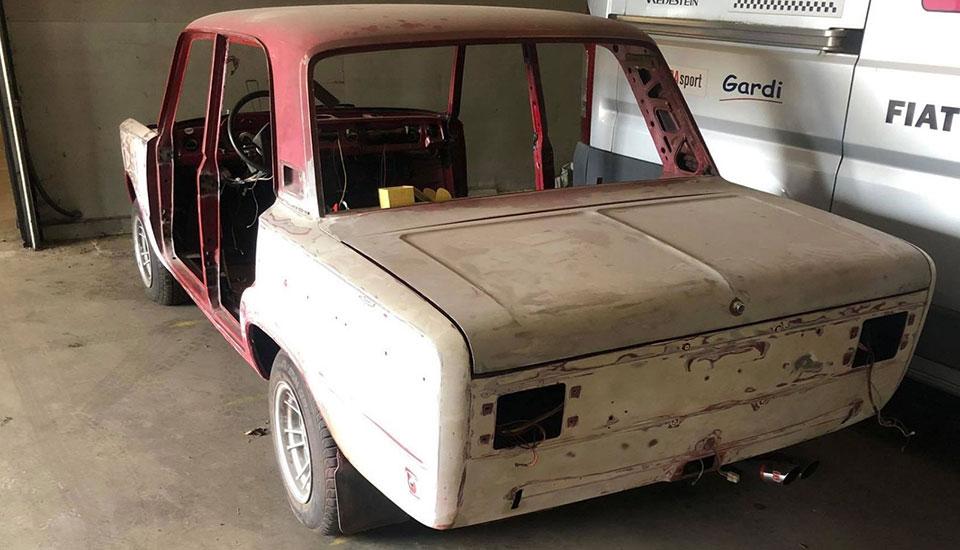 abarth gmr restoration fiat 125 s 02